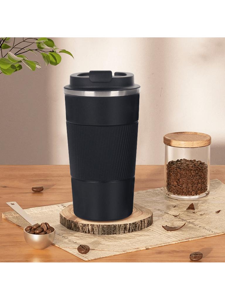 Stainless Steel Coffee Cup Double Layer Vacuum Insulation Cup Office Mug Outdoor Portable Car Water Cups Fashion Mug