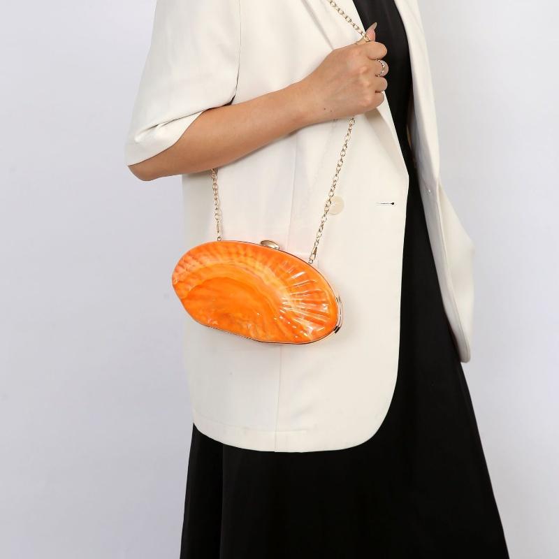 Nuove Buste da Donna in Acrilico con Motivo Marmo Fashion Scatola a Uovo d'Oca per Sposa Borsa da Matrimonio Borse Rigide a Spalla Tracolla