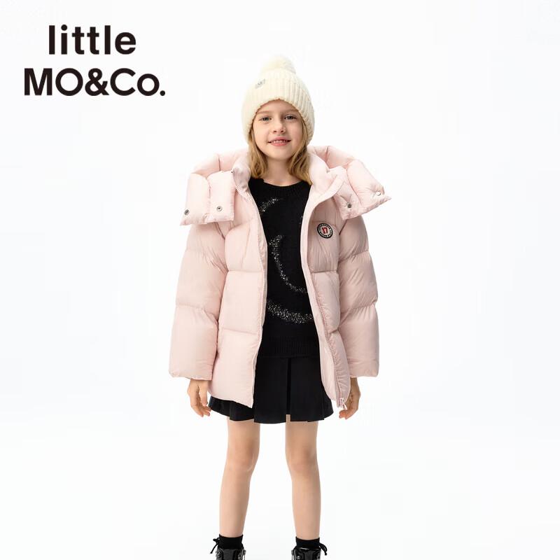 Little MO&Co. Unisex Kids 90% Duck Down Far-Infrared Heat-Retaining Down Jacket 130