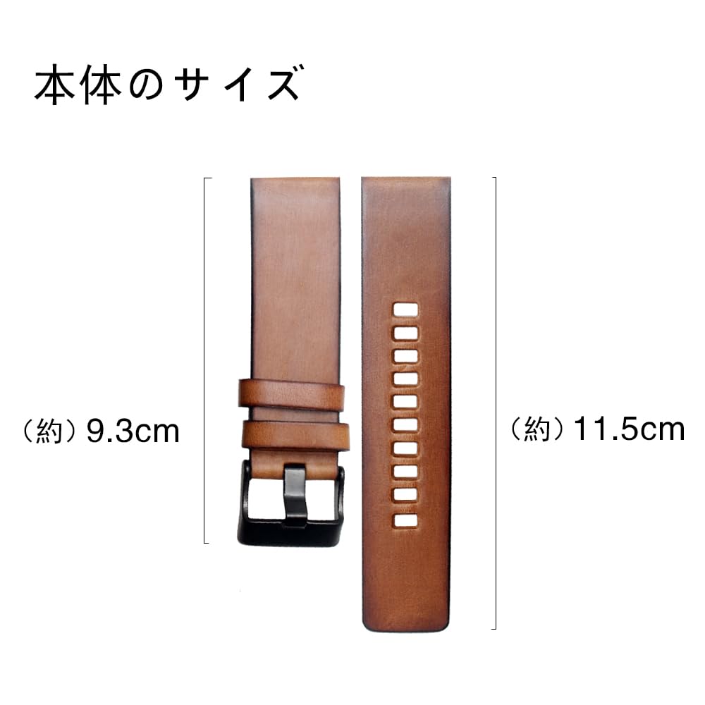 ZHUOLEI Replacement Watch Strap for Diesel Watches, Sizes 22mm, 24mm, 26mm, and 28mm (Includes 3 Spring Bars, Spring Bar Remover, and Box)