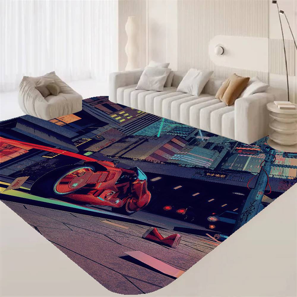 Japanese Manga A-AKIRA Door Mat Washable Non-Slip Living Room Sofa Chairs Area Mat Kitchen Bedside Area Rugs