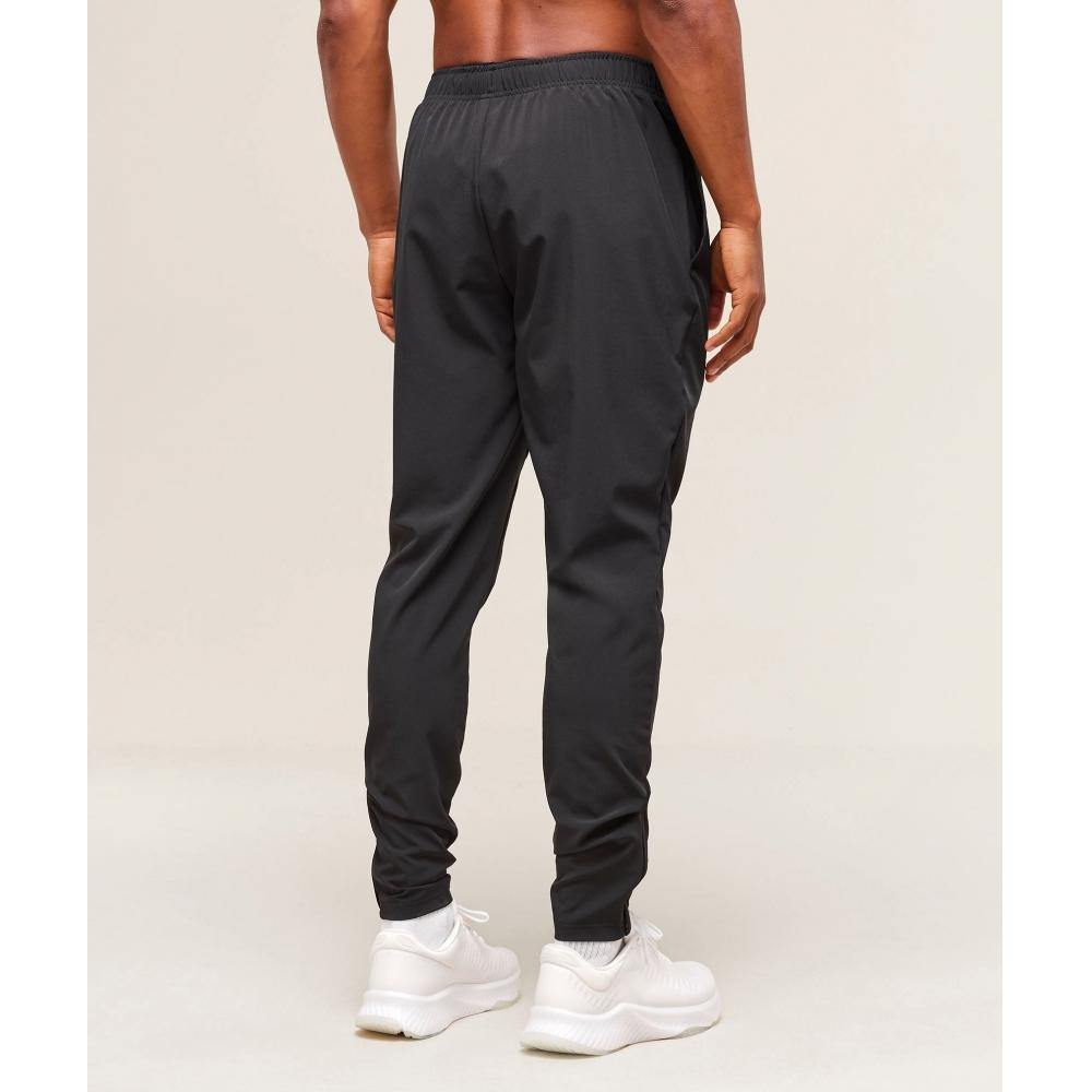 Gymshark Arrival Woven Tall Joggers Czarne A1c9e Bb2j