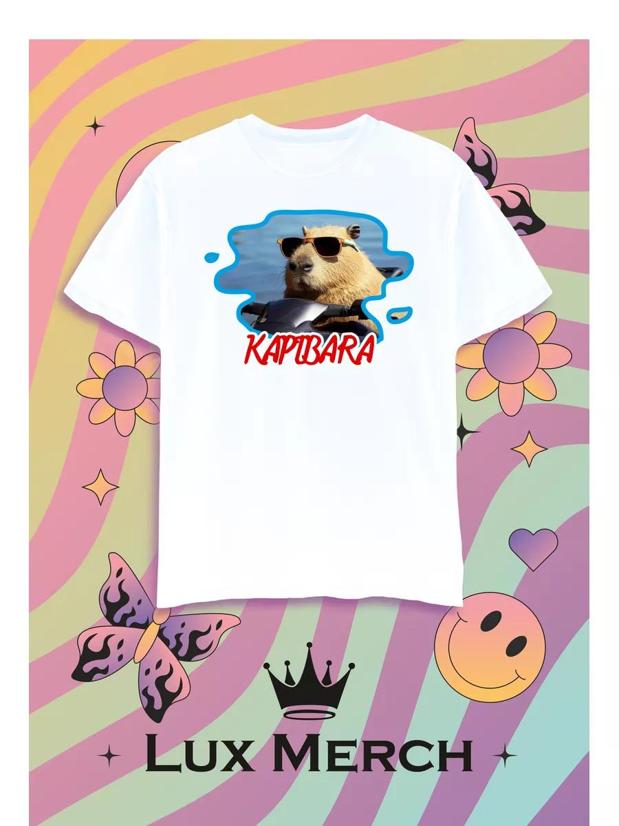 T-shirt with meme cat y2k print M
