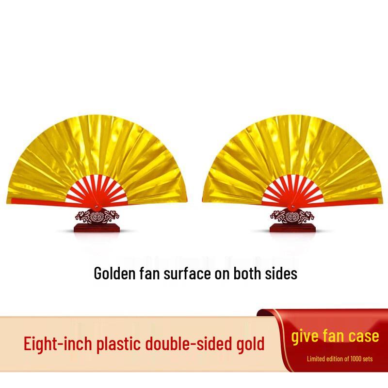 Веер для танца и боевых искусств «Рык Снежного Дракона» LIEI