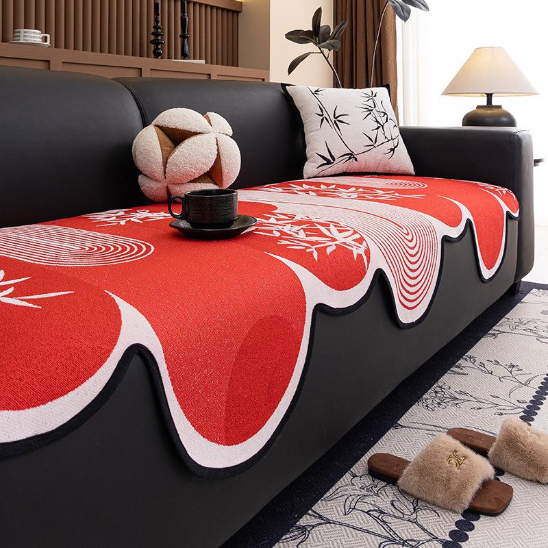 French Special-Shaped New Sofa Cushion, Universal Non-Slip In All Seasons, Advanced Seat Cushion, Sofa Cover Cover Cloth Towel