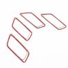 4PCS SUS304 Edelstahl Innen Griff Garnieren Trim Abdeckung Für Toyota C-HR CHR 2017