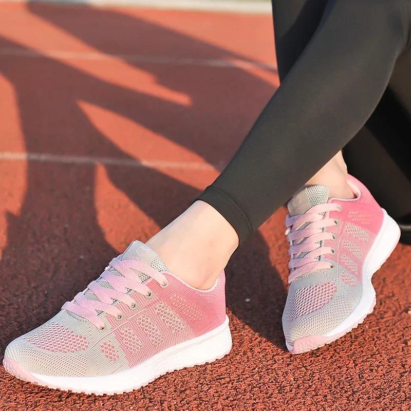 Sneakers Women Shoes Lightweight Breathable Casual Shoes For Women Comfortable Jogging Tennis Outdoor Walking Size 36-42