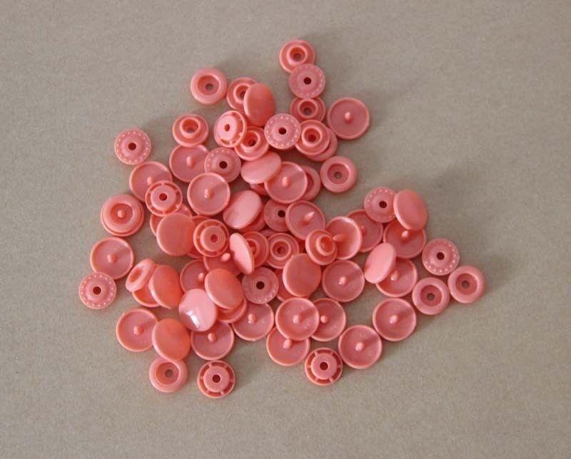 Lots 100PCS Sets Size 16 T3 Resin Button Popper For Cloth Diapers Crafts