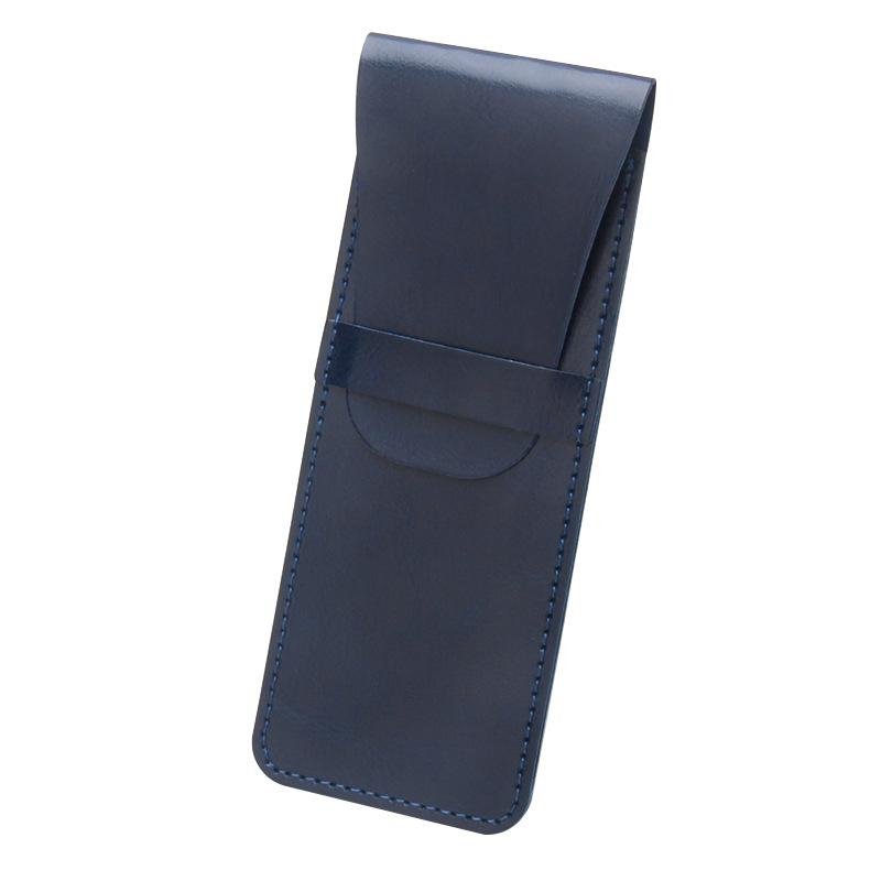 Leder-Federmäppchen mit hoher Kapazität: Langlebiger, Multifunktionaler Halter für Füllfederhalter, kleines Messer und Augenbrauenstifte mit Logo-Individualisierung