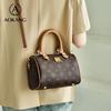 Aokang Women's Retro Boston Crossbody Handbag