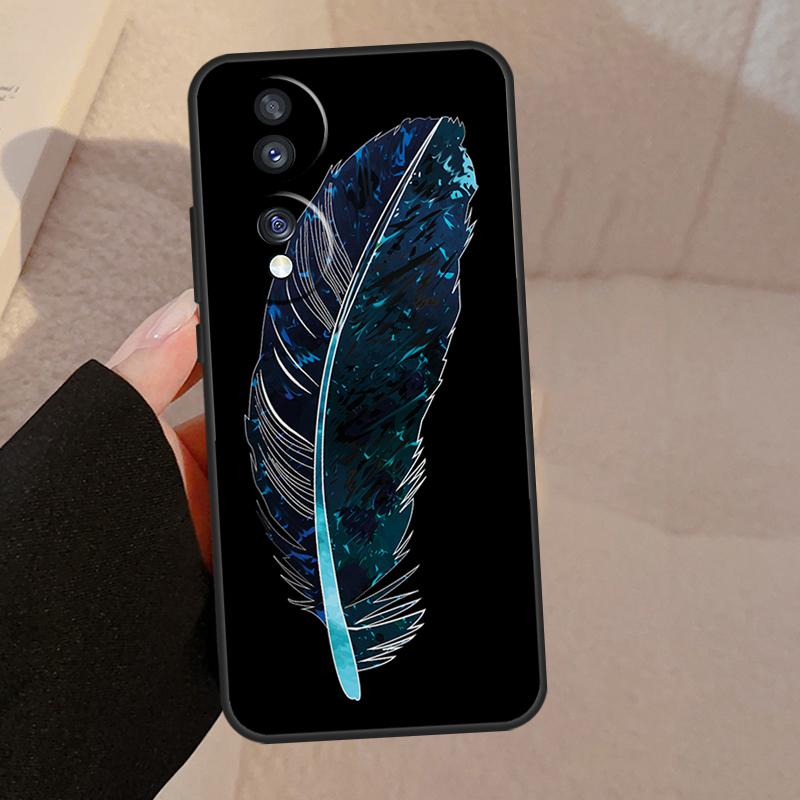 Feather For Honor Magic 7 Lite 6 5 V5 Case For Honor 400 200 Pro 90 70 50 X8a X8b X9a X9b X9c Cover