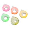 5Pcs 3D Embossing Label Tapes Self Adhesive Embossing Label Maker Tape for 12813 12814 1610 1540 153