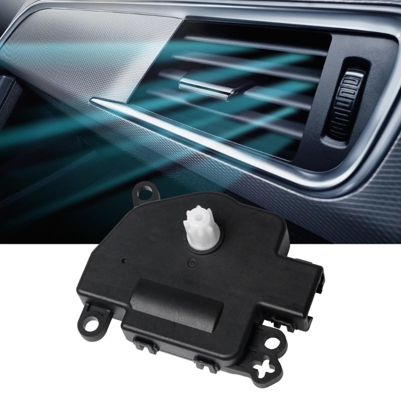Temperature Adjustment Blend Door Actuator, HVAC Air Mix Motor Replaces 68018109AA 604-029 with Mounting Ears, ABS Housing, and 9.5 cm Reference