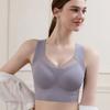 Nahtloser Rücken Übergröße Verbreiterte Seitenwand Brustkontrolle Unterwäsche für Frauen Stoßfest Push-up Push-up Ohne Bügel Sport-BH