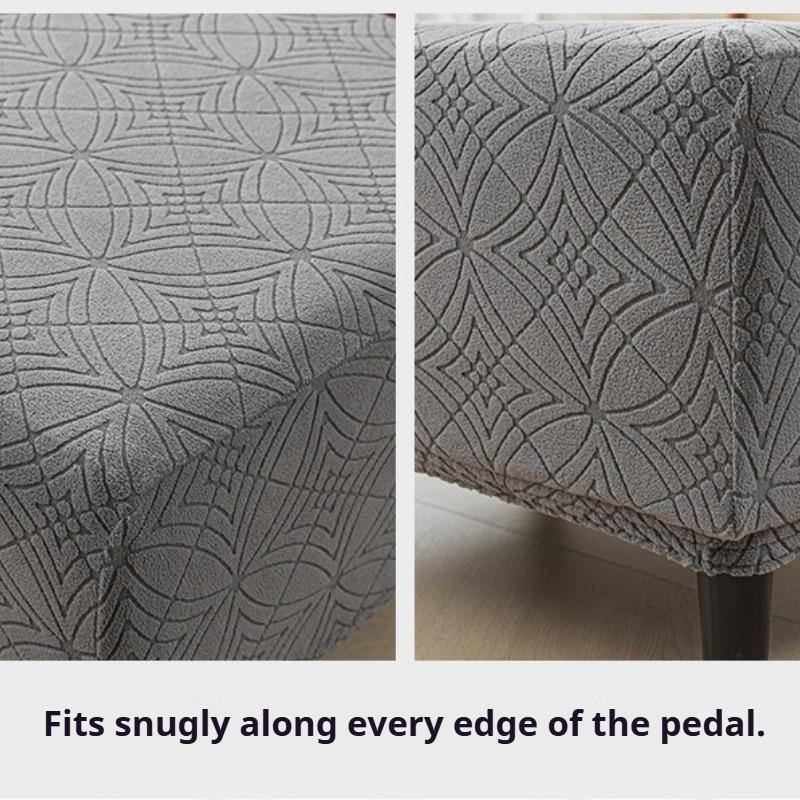 Modern Simple Pedal Cover Universal Cover for All Seasons Household All-inclusive Stool Cover Elastic Thickened Pedal Sofa Cover