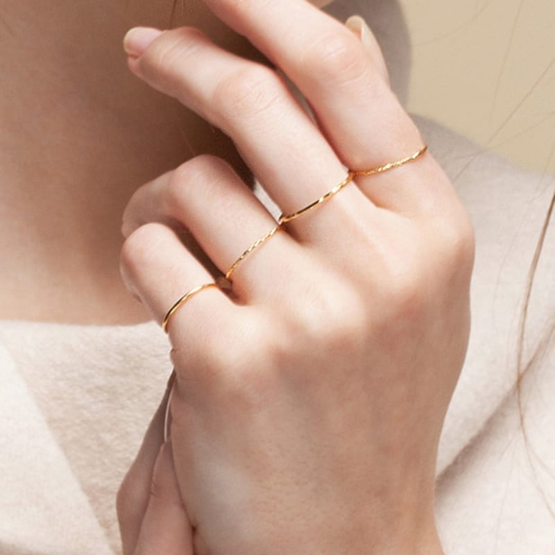 Tatiana [SILVER 925] TWINKLE LAYERED RING Cr0393