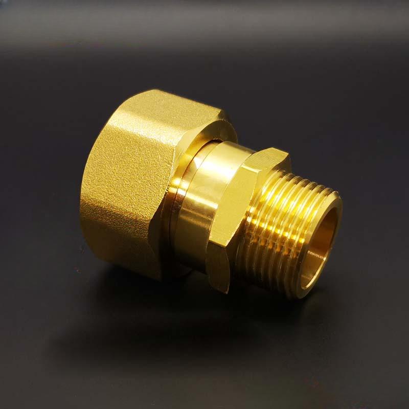 DN15 DN20 DN25 1/2" 3/4" 1" BSP Female Male Union Coupler Adater Elbow Brass Plumbing Fitting Connector Home Garden Water