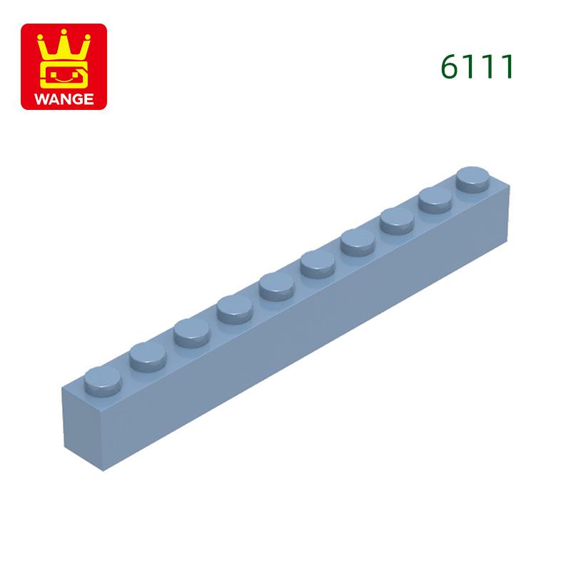 Non-Toxic 25Pcs/Lot 6111 Thick 1X10 Basic Building Blocks Classic Construction Accessories Compatible With Brick Children Gift Box