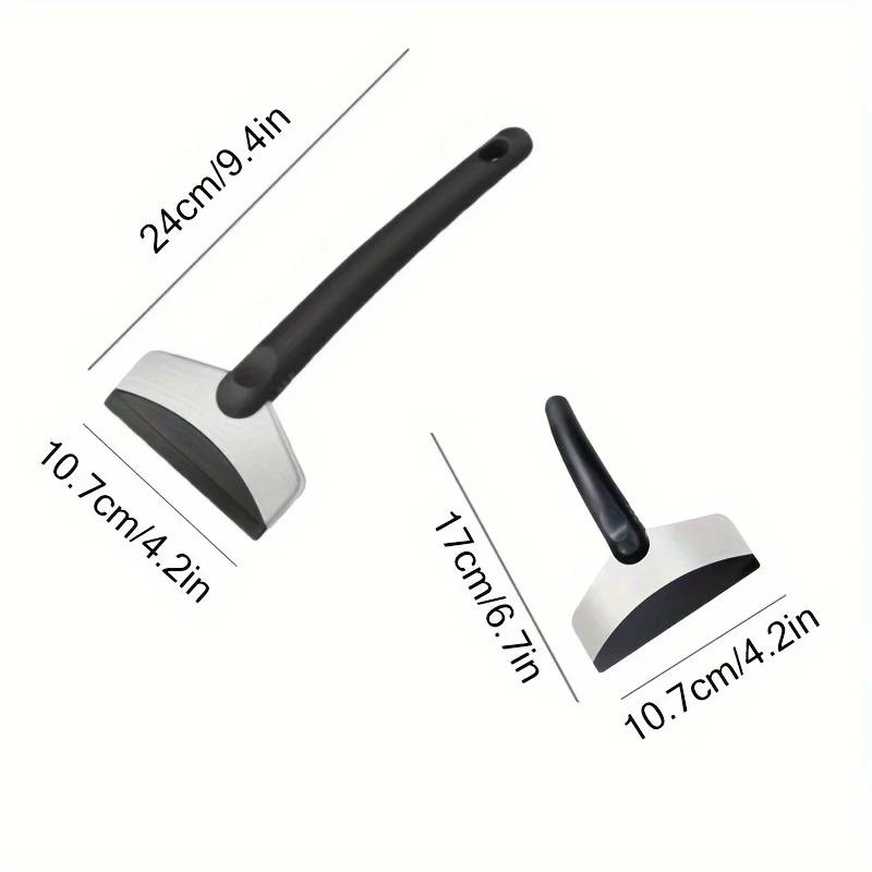 Durable Car Ice Scraper Snow Removal Shovel Windshield Glass Defrost Removal Automotive Winter Stainless Steel Car Accessories