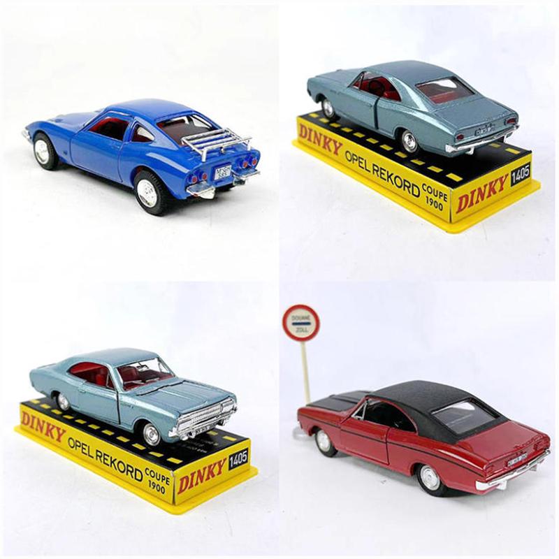 AAIC1 DINKY TOYS 1/43 OPEL 1421/1405/1420 Alloy Sports Car Model Classics Adult Souvenir Gift Static Display