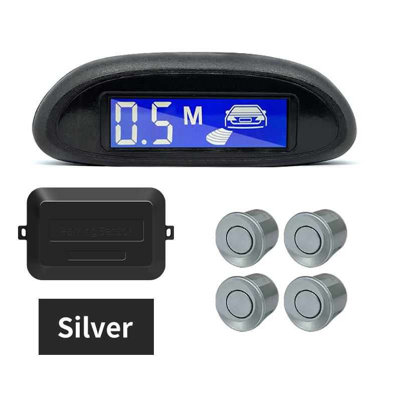 Sinovcle Parking Sensor For Car With Auto Parktronic Reverse LED Monitor 4 Sensors Radar Detector System Backlight Display