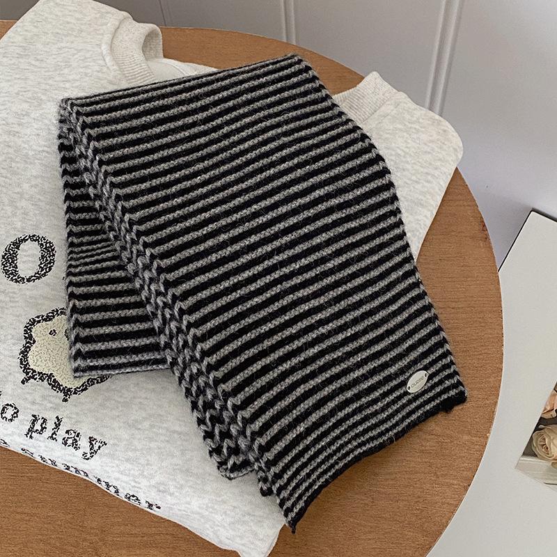 Autumn and Winter New All Match Scarf Korean Style Winter Warm Scarf Fashion High End Women's Warm Scarf