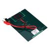 2W 12V Solar Panel with Clips Polycrystalline Silicon Solar Cell DIY Waterproof Camping Portable