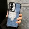 Retro Denim Pattern Soft Phone Case For Samsung A17 A27 A07 A37 A57 A16 A56 A15 A55 A14 A54 A13 A53 A26 A36 A25 A35 A24 A34 A23