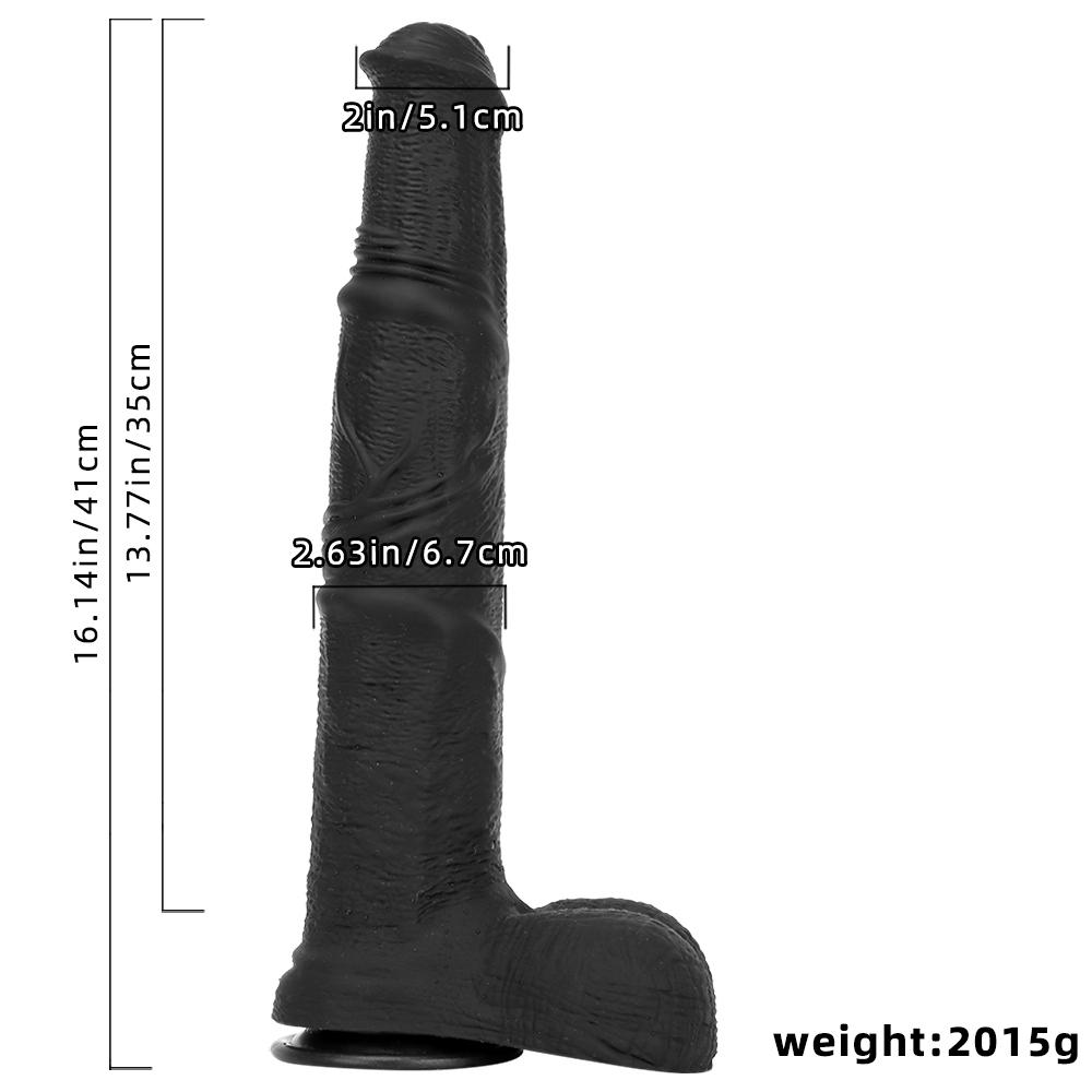 Extra Large Silicone Dildo Butt Plug Masturbator Fisting Sex Toy Realistic Penis Strap On Cock Gay BDSM