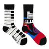 Calzini AB Asimmetrici Trendy Divertenti per Coppia Anatra Mandarina Colorati Calzini a Mezza Gamba SMLSOX