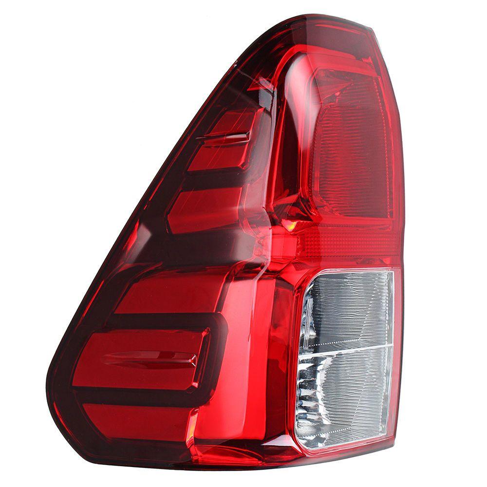 Compatible with 2015-2016 Hilux: Rear Tail, Brake, and Fog Light Half Assembly. Left Side