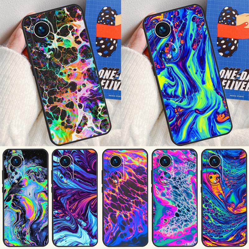 Psychedelic trippy abstract art Case For Honor 200 Pro 50 70 90 X9a X8a X8 X9 X8b X9c X9b Honor Magic 7 Pro 5 6 Lite Cover
