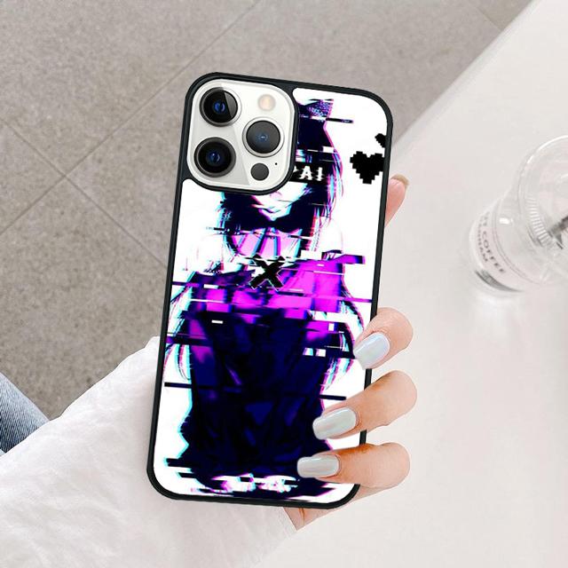 Sad Japanese Phone Case Cover For iPhone 17 Air 15 16 14 13 12 Pro Max 11 Pro Max Plus Coque Shell