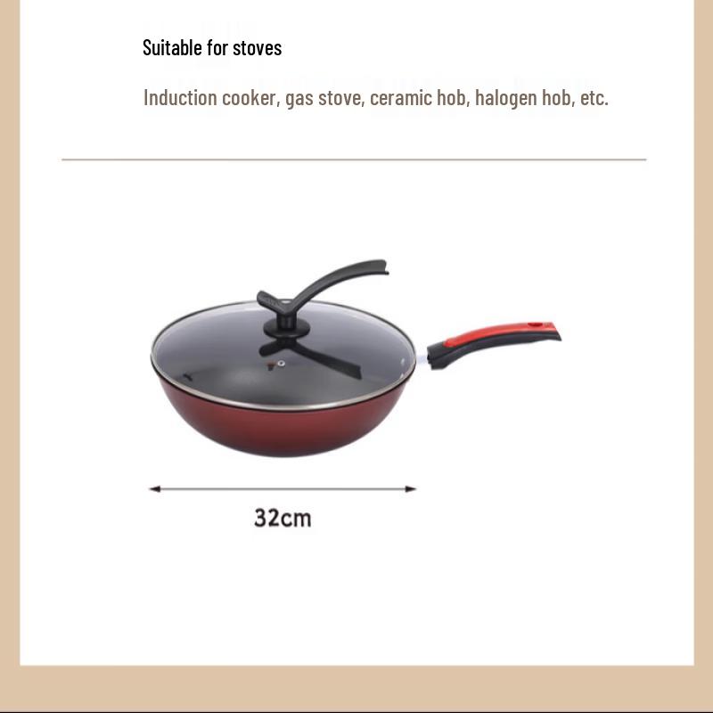 Zhìshì Uncoated Iron Wok