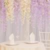 Multicolor Lilac Artificial Flower Flower Wreath DIY Simulation Flower Vine Photo Props Ornament Faux Flower Party Supplies