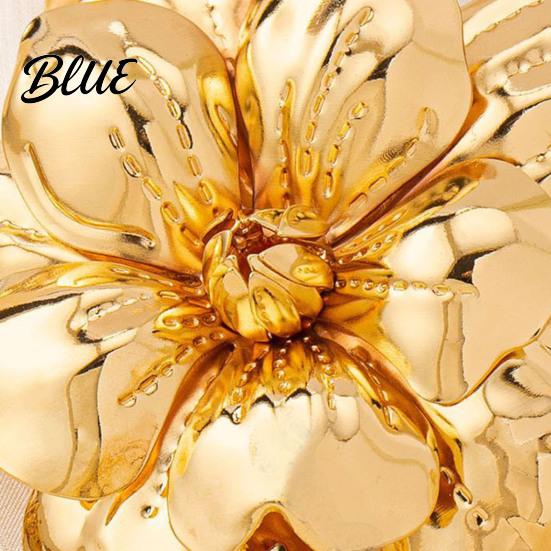Jewelry Pin Women Brooch Double Layer Flower Design Hat Sweaters