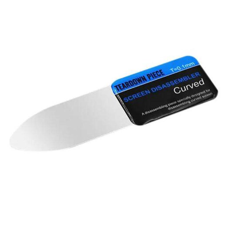 Téléphone Mobile Écran LCD Courbé Spudger Outil d'Ouverture Levier Carte Outils Ultra Mince Flexible Téléphone Mobile Démontage Acier Métal