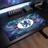 Tappetino per Mouse Grande Stampato Chelsea FC, Tappetino da Scrivania Gaming Morbido in Gomma Antiscivolo per Decorazione Ufficio Laptop Computer