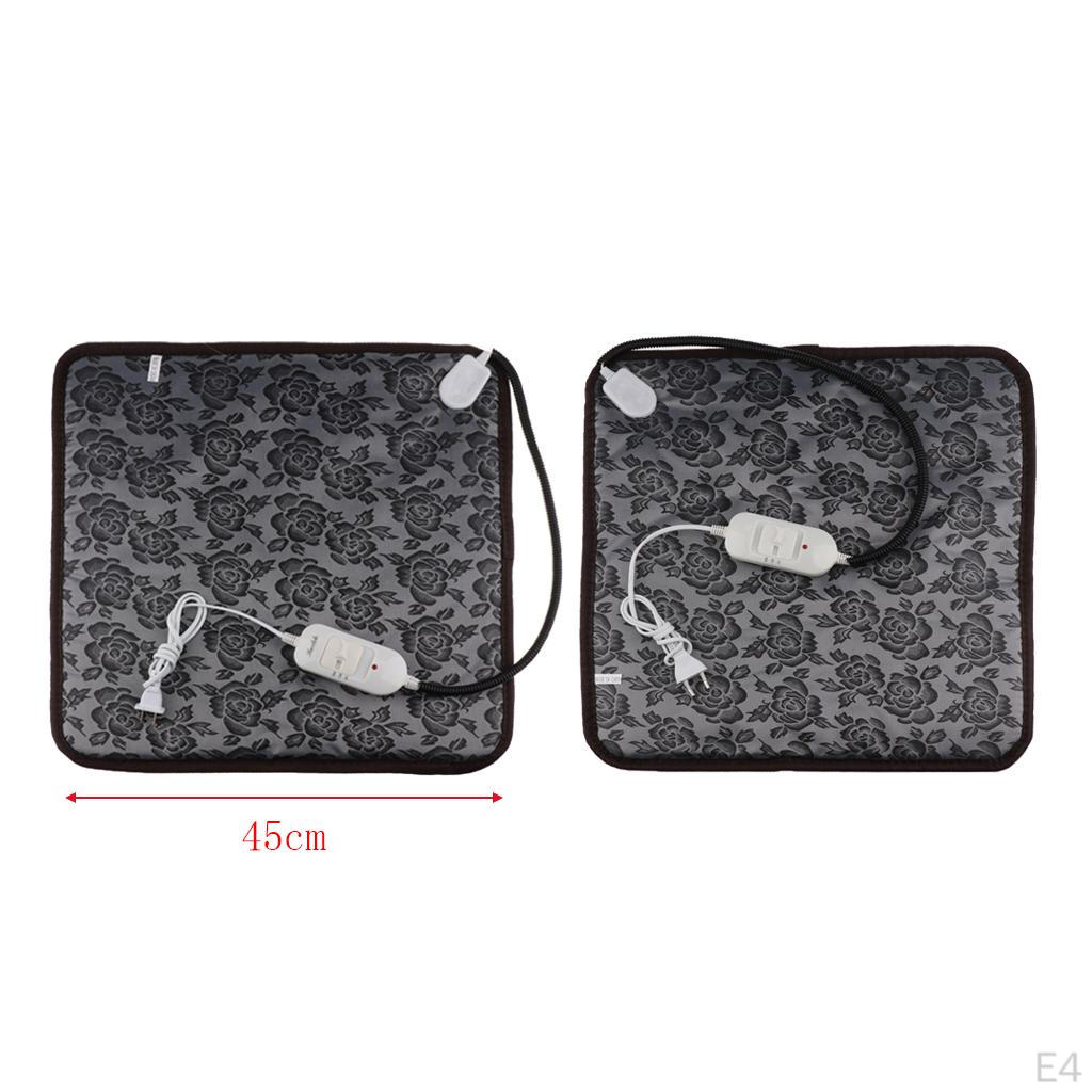 Pet Heating Pad Heated Dog Beds Warmer - Cat Electric Heat Pad, Mat, Soft Removable Cover