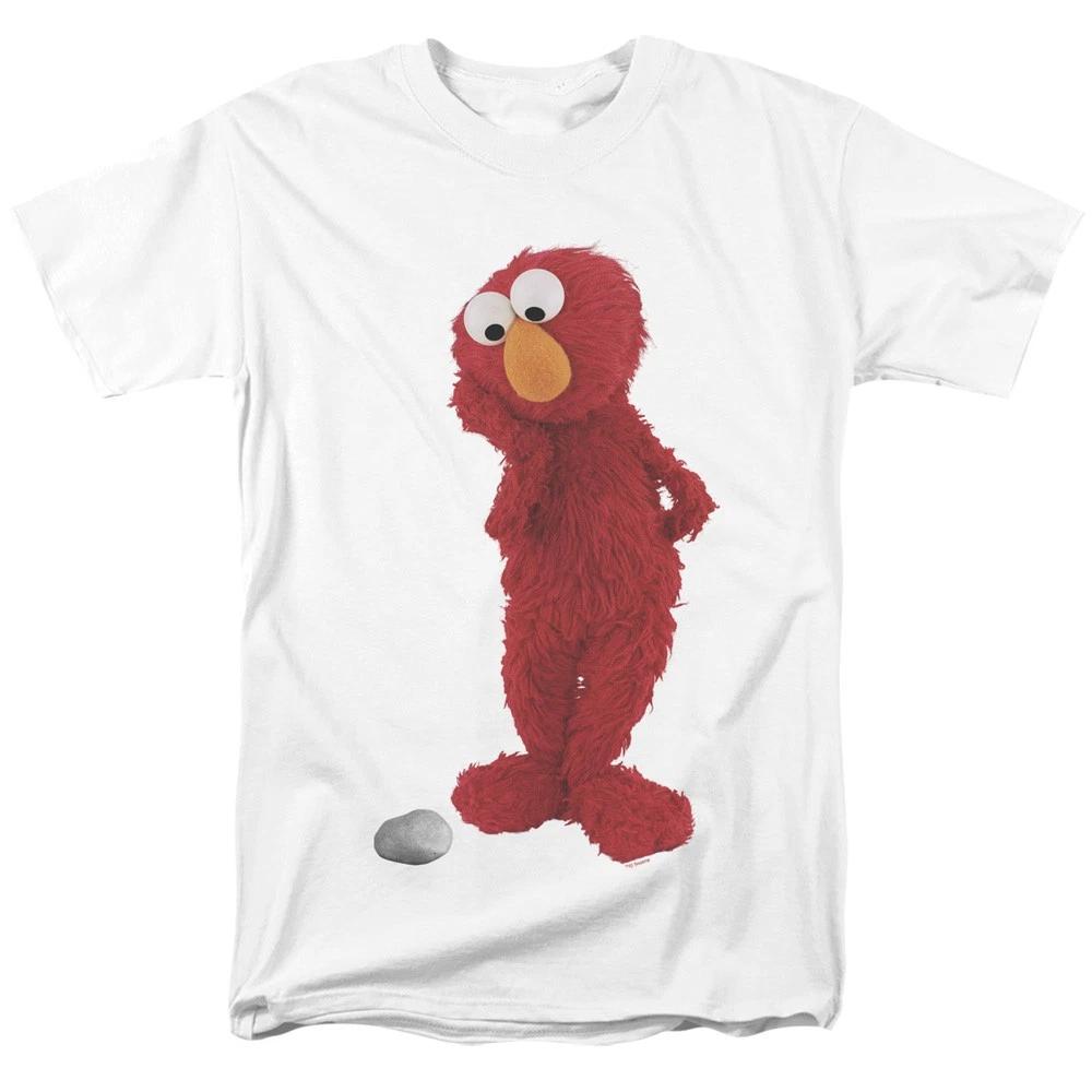 Sesame Street - Existential Elmo -  Unisex Short Sleeve Children s T-shirt - White 120