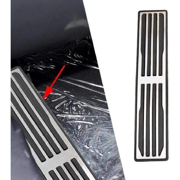 

Stainless Steel Foot Rest Pedal Cover Compatible With Jaguar XE XF XJL F-Pace F-Type Interior Accessories Footrest Pad Anti-slip Plate