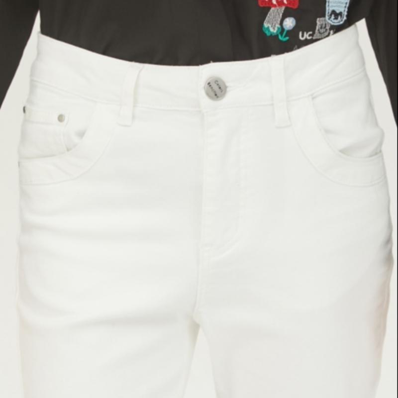 Benetton – Gerade geschnittene Jeanshose mit spitzer Tasche Badpa3411