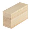 10pcs Unfinished Wood Rectangle Board for Paintings, Natural Pine Wooden Blocks Panels Plank, for DIY Art Crafts Dollhouse