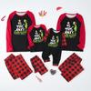 Passende Familiensets mit Weihnachtsmotiven, Langarmshirts und Hosen