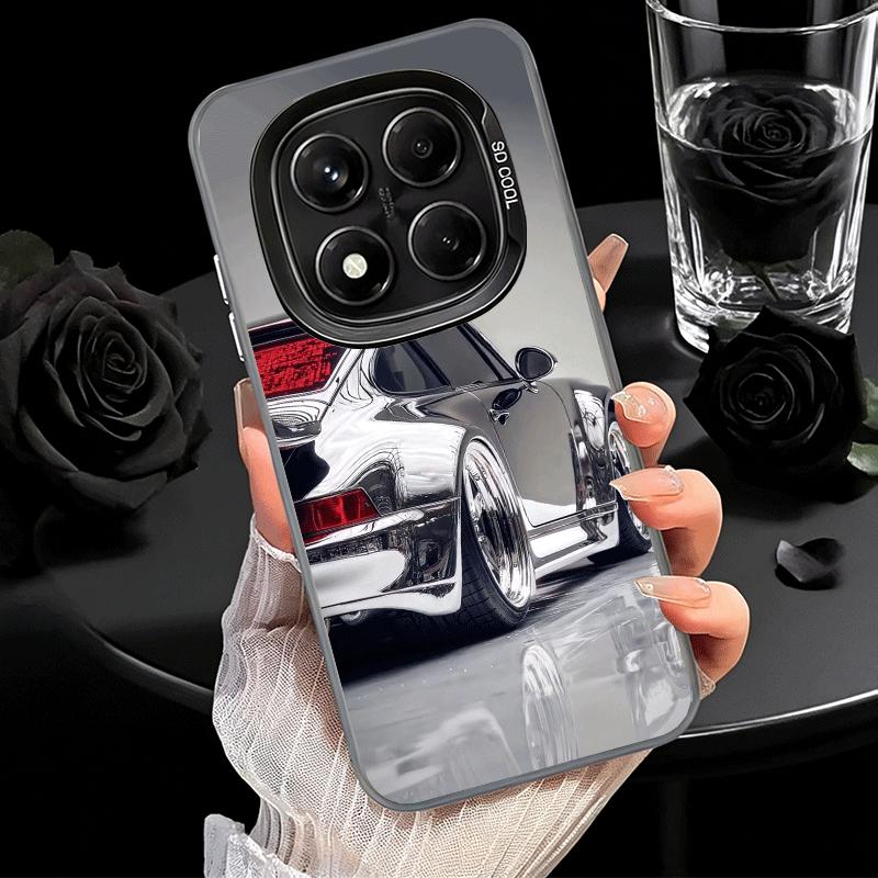 Electroplated Style Sports Car Soft Phone Case for Xiaomi Redmi Note 13 14 15 Pro Plus 12S 12 11S 11 11T 10S 10 Shockproof Cover