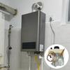 High Precisions Gas Control Valves and Thermostat System Metal Texture for Gas Boilers Efficient Heating 40-90℃ Range
