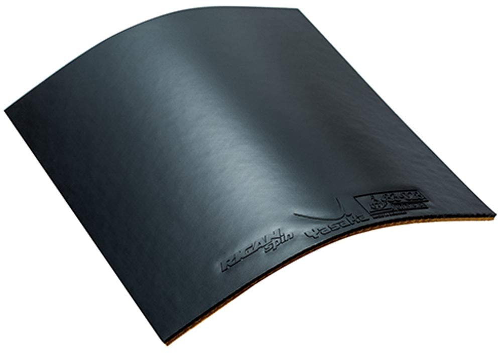 YASAKA Table Tennis Ligan Back Medium Thickness Rubber, Spin, Soft, B-86, Black, (1.8mm) B-86