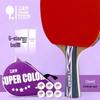 729 Colorful Double-Sided Table Tennis Racket with Pimpled Rubber, Horizontal & Straight Grip, 3-Star for Adults & Beginners