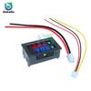 Digital Car Voltmeter Ammeter Motorcycle Voltage Indicator Tester Current Meter Tester 12V 2pin 3pin Cable DC100V 10A 50A 100A