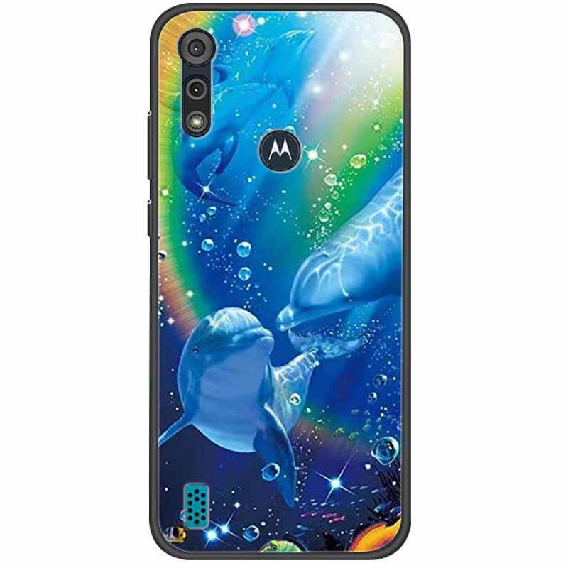 For Moto E 2020 Case G Pro Fast Shockproof Silicone Soft Fashion TPU Phone Cover For Motorola Moto E6s 2020 Cases Luxury Cute